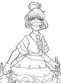 Lineart Comm Example
